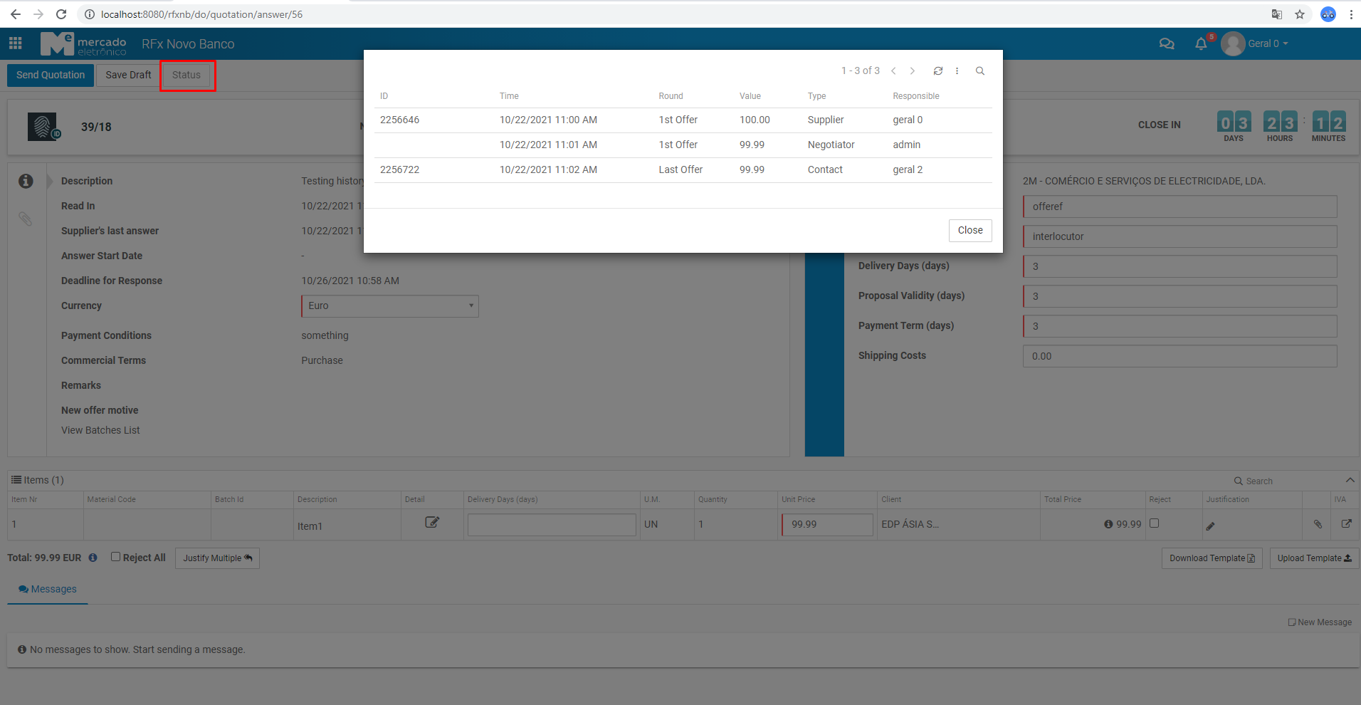supplier and supplierContact